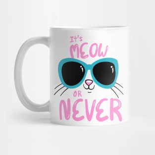 Meow or Never Mug